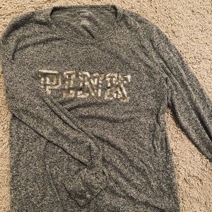 Woman’s VS Pink longsleeve shirt. Woman’s size Large. Never worn.